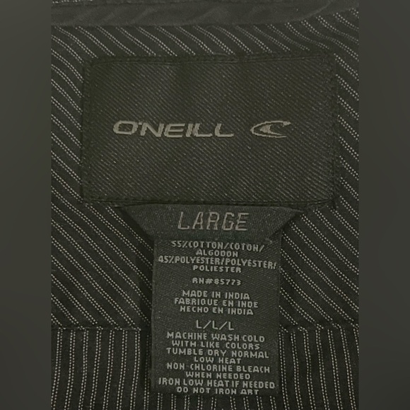 O’Neill Men’s Short Sleeve Shirt sz. Large - Picture 4 of 10
